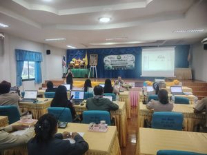 โครงการพัฒนา​ศักยภาพ​บุคลากร​ด้าน​ดิจิทัล.. กิจกรรม​การขับเคลื่อนการใช้งานระบบ​ E-office​ โดยทีมวิทยากร​จาก​ ศูนย์​บริการ​NT​ สุวรรณภูมิ